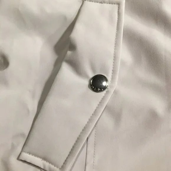 HFX Womens All Weather Hooded Coat--Cement - Picture 9 of 12